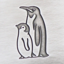 ペンギン親子ZIPPOライター