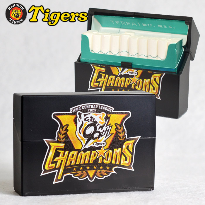 この(阪神タイガース 2025年リーグ優勝記念 加熱式タバコ対応マルチハードケース（iQOSアイコスケース） HTI-2025VICTORY BK)の商品詳細ページを見る