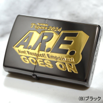 限定生産100個阪神タイガースZippo「A.R.E. GOES ON 2024」(B)ブラックHTZ-ARE GOES ON GD