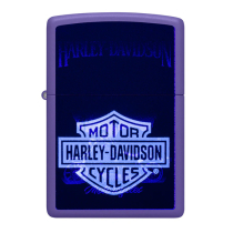 HARLEY-DAVIDSONハーレーダビッドソンHD-46676（紫×バイク）