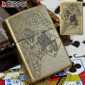 この(アンティークポーカーBS（ゴールド）トランプPoker Skull)の商品詳細ページを見る