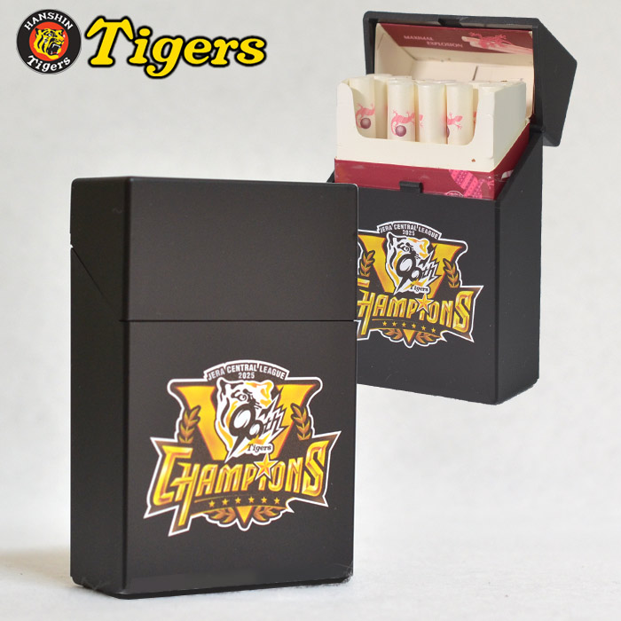 この(阪神タイガース 2025年リーグ優勝記念 85mm用たばこケースHTC-2025VICTORY BK)の商品詳細ページを見る