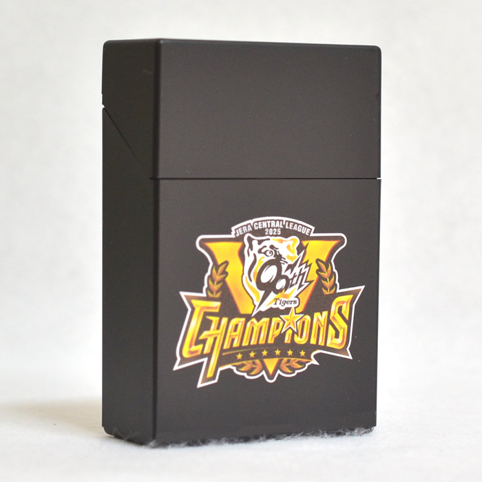 阪神タイガース 2025年リーグ優勝記念 85mm用たばこケースHTC-2025VICTORY BK