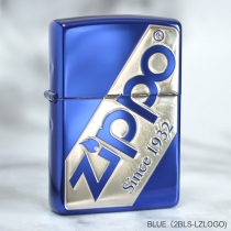 ZIPPO LOGO DESIGNロゴデザイン BLUE2BLS-LZLOGO