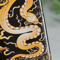 令和七年度干支「巳」モデル黒チタン（2TIBK-SNAKE）