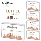 この(EcoZero エコゼロフレーバー[コーヒー]1箱20本入り×5箱（ニコチン0mg・副流煙0mg加熱式茶葉スティック）)の商品詳細ページを見る