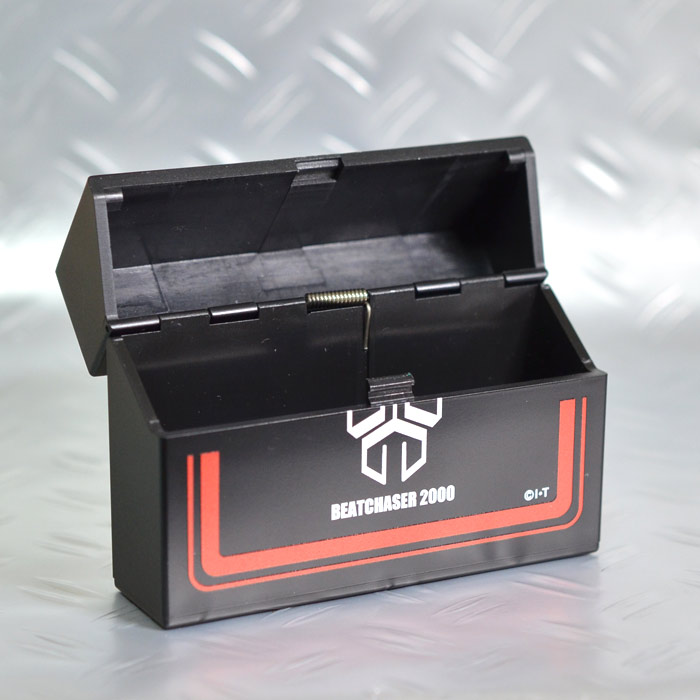 仮面ライダークウガ加熱式タバコ対応マルチハードケース(iQOSアイコスケース)ビートチェイサー ブラック