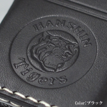 阪神タイガースZippo革巻き ロゴ型押しHTZ-レザー ブラック