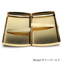シガレットケース85mm×12本収納ヴィーナス12  VENUS12【サテンゴールド】金色1-21126-41