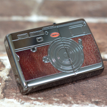 ノスタルジックカメラZippo NOSTALGIC CAMERA ブラウン