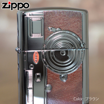 ノスタルジックカメラZippo NOSTALGIC CAMERA ブラウン