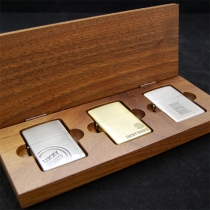 LUCKY STRIKE木箱入り 3点セットOriginal ZIPPO Collection Series