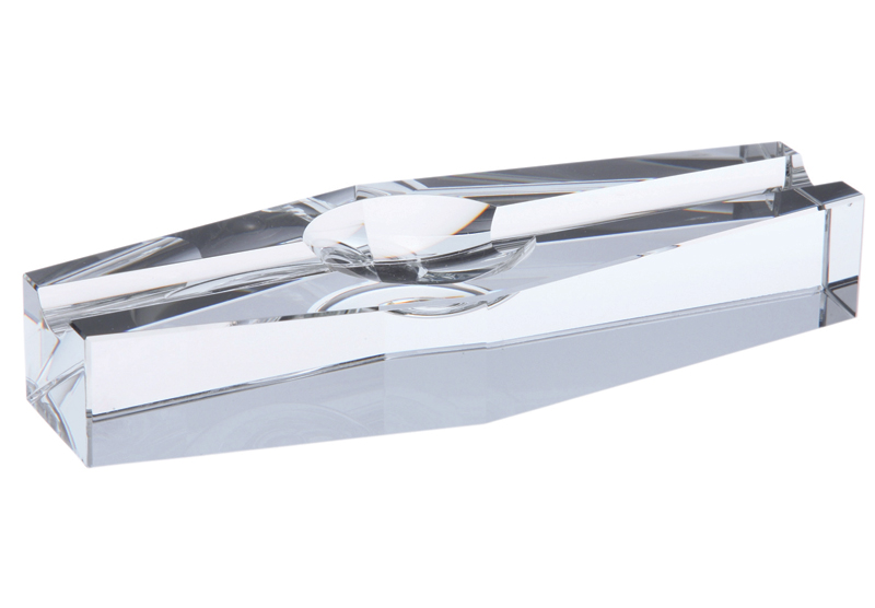 この(シガー用灰皿クリスタル #80431ヘキサゴンミラー　2本用)の商品詳細ページを見る