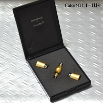 シガー・葉巻用クワトロパンチカッターG ゴールド直径約 8 , 7 , 4 , 2mmQudra Punchby HIPPOTEC Cigar