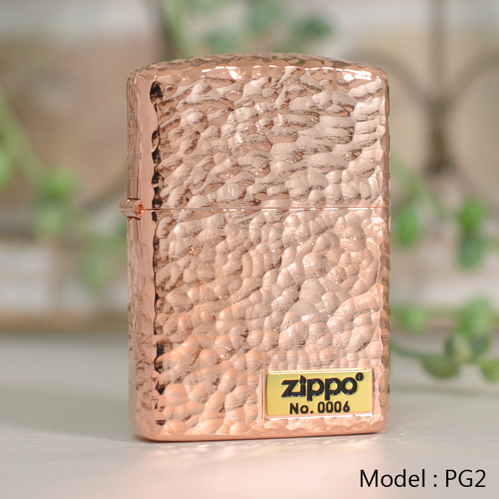 ARMOR アーマー 5面ハンマートーン ピンクゴールド ロゴプレート(右下)PG2