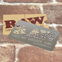 RAW カードシュレッダーThree-way shredder card
