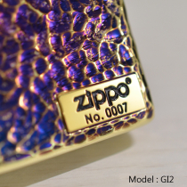 ARMOR アーマー 5面ハンマートーン 金メッキいぶし ロゴプレート(中央)PG1