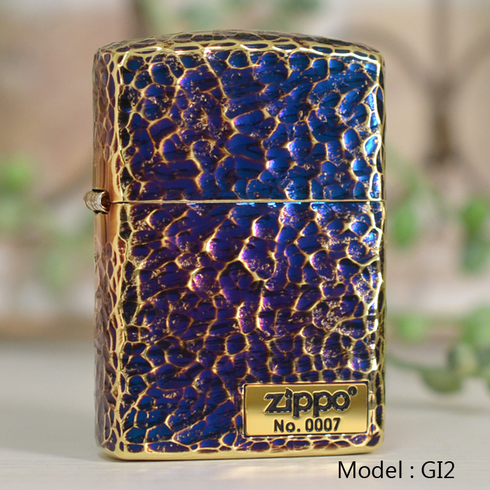 ARMOR アーマー 5面ハンマートーン 金メッキいぶし ロゴプレート(右下)PG2