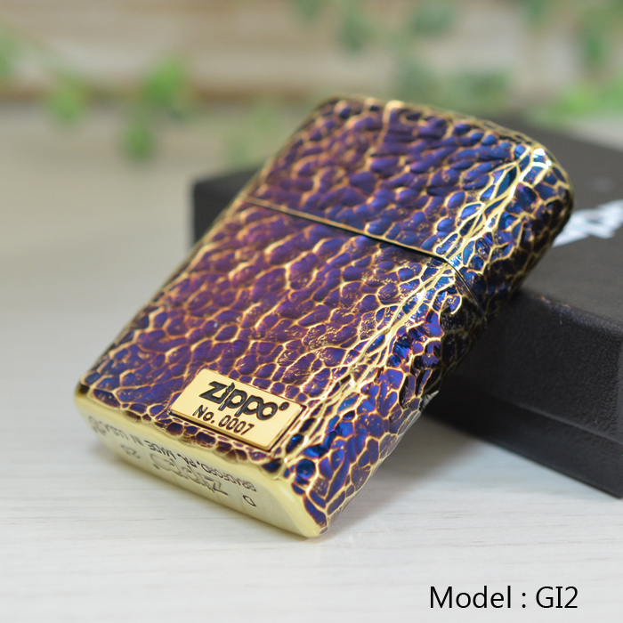 ARMOR アーマー 5面ハンマートーン 金メッキいぶし ロゴプレート(右下)PG2