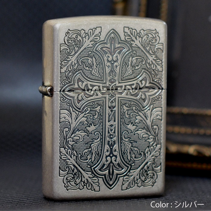 アラベスククロス ArabesqueCross 両面加工 シルバー
