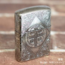 ARMORベネディクトクロスNIB（シルバー）アンティーク風両面加工