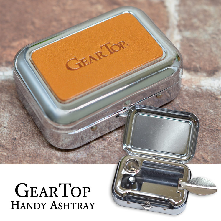 この(GEAR TOP ギアトップスタンド&火消し穴付き携帯灰皿 キャメル（GT-PA CA）)の商品詳細ページを見る