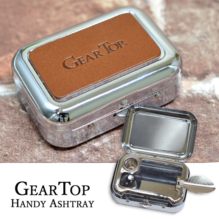 この(GEAR TOP ギアトップスタンド&火消し穴付き携帯灰皿 チョコ（GT-PA CHO）)の商品詳細ページを見る