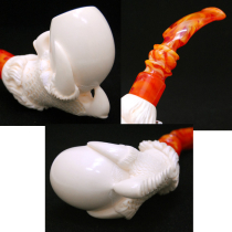 Meerschaum Pipe メシャムパイプ クロー＆エッグ 198