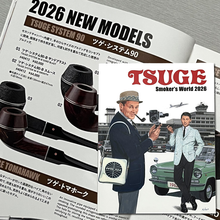 この(TSUGE SMOKING STYLE BOOK 2026 ツゲカタログ「Smoker's World 2026」)の商品詳細ページを見る