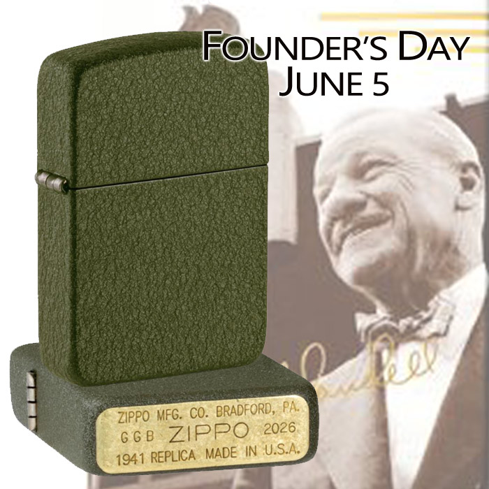 この(ジッポー・ファウンダーズデイ 2026 #47426 FOUNDER'S DAY グリーンクラックル塗装)の商品詳細ページを見る