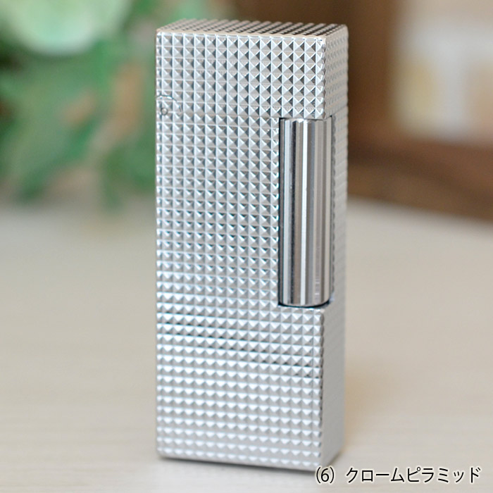 Windmill ウインドミル フリントオイルライターFOX-0006(6)クロームピラミッド