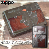 この(ノスタルジックカメラZippo NOSTALGIC CAMERA ブラウン)の商品詳細ページを見る