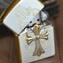 クロスコンビメタルシルバー&ゴールド