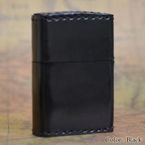 30個限定生産Orobianco オロビアンコ 30周年記念ZIPPO 本牛革巻き Black(黒)
