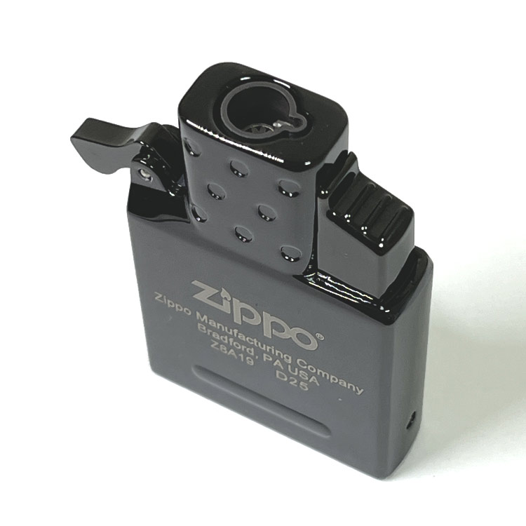ZIPPO社純正 ガスライターインサイドユニット シングルトーチ(ガス未充填)ブラックBK#65860